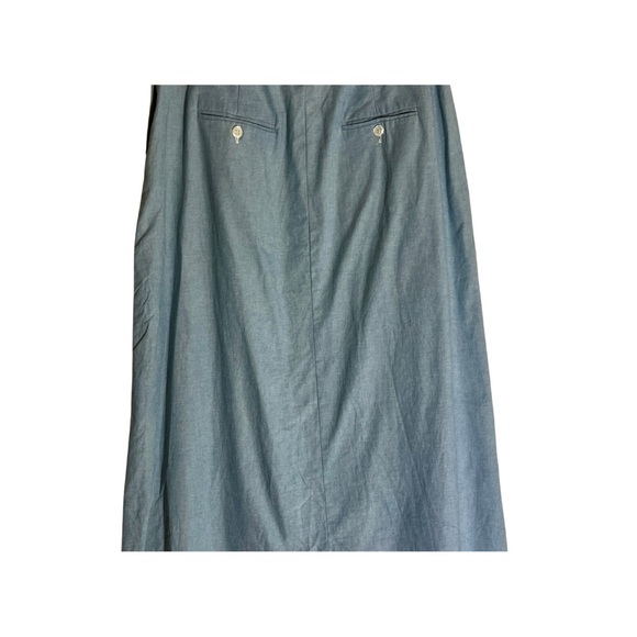Excellent Condition Size 12 Women's Vintage Light Wash Denim Maxi Skirt - Picture 4 of 8